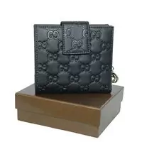 gucci donne portafoglio -22-pression-fleurs-nero